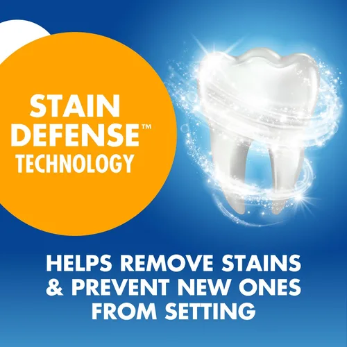 Vista 13 de ARM & HAMMER Advance White Pasta de dientes, Pasta de dientes blanqueadora de bicarbonato de sodio con Tecnología de Defensa contra Manchas y Flúor