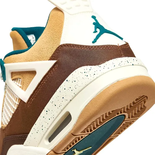 Vista 5 de Jordan unisex-child Jordan Little Kid's 4 Retro Cacao WowGeode Teal (Fb2213 200) Preschool