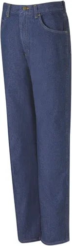 Vista 12 de Red Kap – Pantalones de jean de ajuste relajado para hombre Stonewash