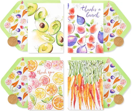 Vista 10 de Papyrus - Tarjetas en blanco con sobres, motivos de frutas (20 unidades)