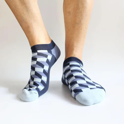 Vista 3 de Mens Fun Ankle Socks,Crazy Funny Cool Funky Colorful Novelty Silly Graphic Patterned Socks Gift for Men
