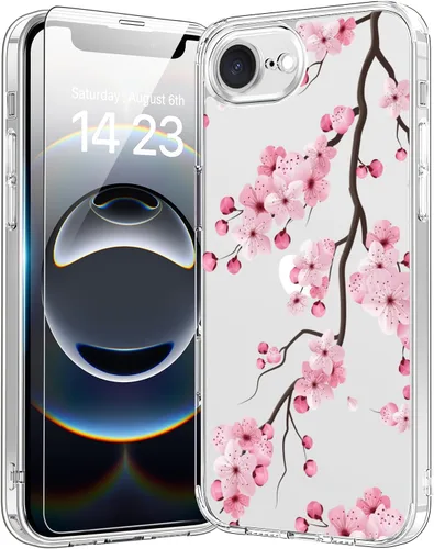 Vista 127 de bicol - Funda protectora a prueba de golpes para iPhone 15 Plus, funda delgada de acrílico transparente y diseños modernos para niña y mujer, 6.7