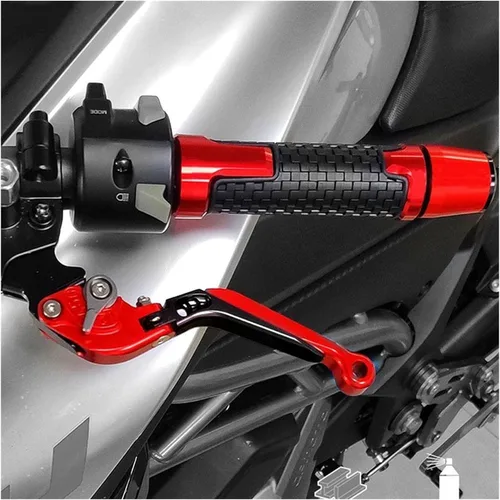 Vista 6 de Embrague para Yamaha FZ6R FZ 6R FZ-6R 2009 2010 2011 2012 2013 2014 2015 2016 2017 Palanca de embrague de freno de motocicleta Manillar Extremo
