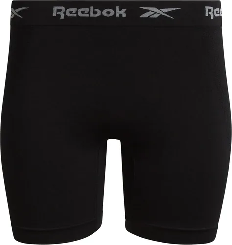 Vista 4 de Reebok Ropa interior para mujer y niño, paquete de 6 pantalones cortos de pierna larga sin costuras para mujer