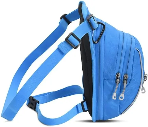 Vista 4 de Bolsa de pierna para motocicleta, ajustable, para correr, ciclismo, multifunción, paquete de cinturón de muslo, camping, senderismo, cadera, bolsa