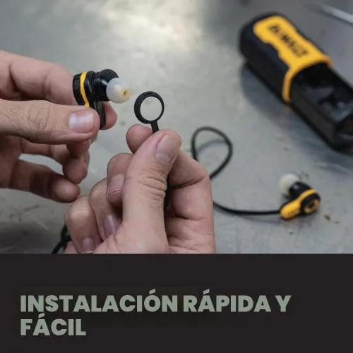 Vista 7 de DEWALT Cordón antipérdida para auriculares TWS y TWS ANC – Cable de seguridad duradero para un ajuste seguro y fácil acceso, correa de cuello