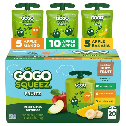 Vista 15 de GoGo SqueeZ - Puré de manzana para niños