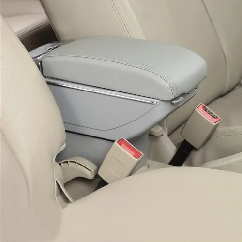 Vista 7 de Compatible con Caja de Almacenamiento de Brazo de Consola Central del Coche Nissan Sunny/March Micra K13/Nissan Versa Almera Sedan solamente/Nissan