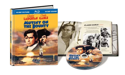 Vista 2 de Mutiny on the Bounty Blu-ray Book