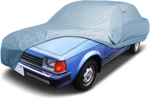 Vista 19 de iCarCover Funda de automóvil personalizada para Mazda 1200 (1970), impermeable, para todo tipo de clima, lluvia, nieve, UV, protector solar