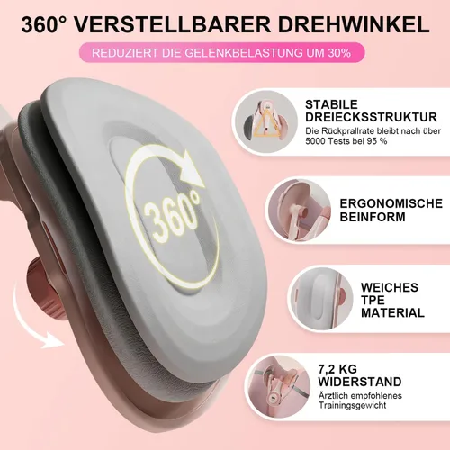 Vista 5 de Kegel Exerciser Pelvic Floor Muscle: Inner Thigh Exerciser for Women with Smart Counter, Adjustable Thigh Master for Hip Strengthening & Leg