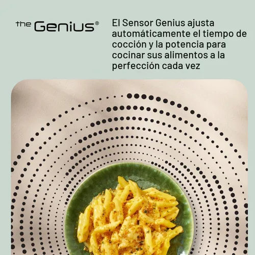 Vista 8 de Panasonic NN-SN68KS - Horno microondas compacto con potencia de 1200 W, sensor de cocción, botón de palomitas de maíz, descongelación rápida de 30