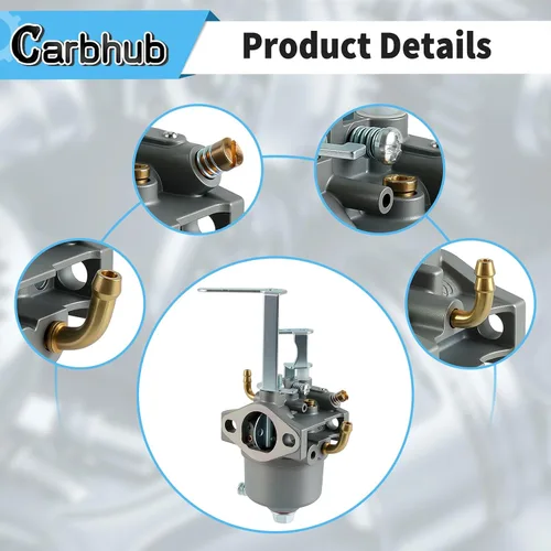 Vista 7 de Carbhub Carburador para Power Clear 180 PC180 418ZR 418ZE Toro 119-1980 Toro 38587 38272 38282 38452 soplador de nieve 119-1570 119-1928 119-1977