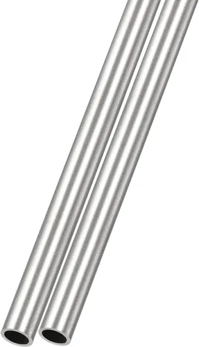 Vista 15 de METALLIXITY Tubo de acero inoxidable 316 (0.039 in de diámetro exterior x 0.006 in de pared T x 9.843 in de largo), 2 piezas, tubo recto