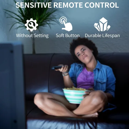 Vista 7 de Control remoto VR2 compatible con VIZIO TV VL320M VL370M VO320E VP322 VX240M VP422 HDTV10A VECO320L VECO320L1A VECO320LHDTV VL260M