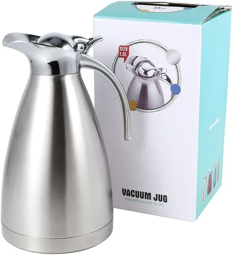 Vista 2 de Fdit Jarra térmica 1.5L aislada al vacío con una mano verter