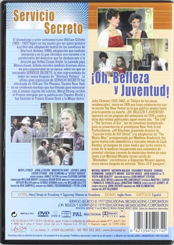 Vista 2 de Servicio Secreto Oh, Belleza Y Juventud!
