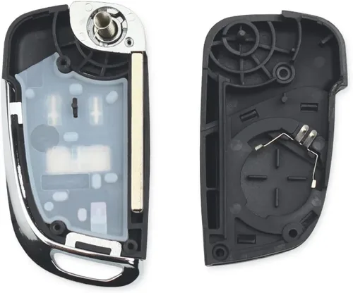 Vista 5 de Oulesh Fundas para llave de coche para Chevrolet Cruze Epica Lova Camaro Impala, carcasa para llave de coche, 2 botones originales