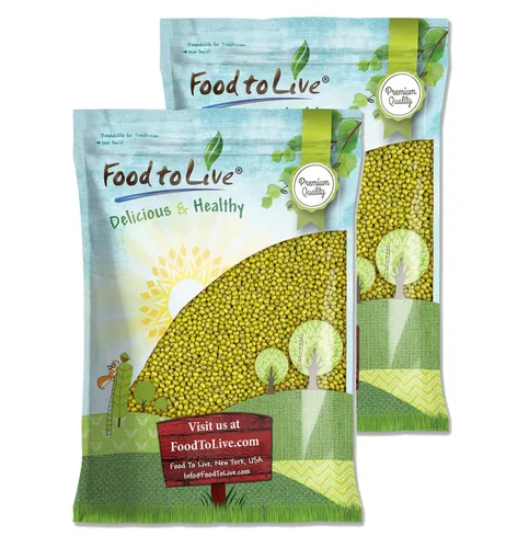 Vista 4 de Food to Live - Frijoles mungos secos (Kosher, Granel)
