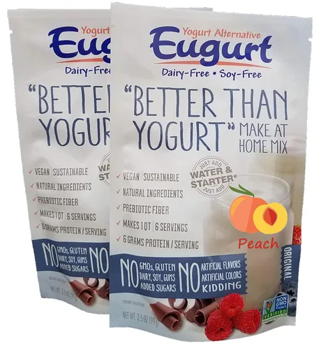 Vista 13 de Better Than Yogurt" Make At Home Mix (¡sin lácteos y soja!) (coco, 1 paquete)