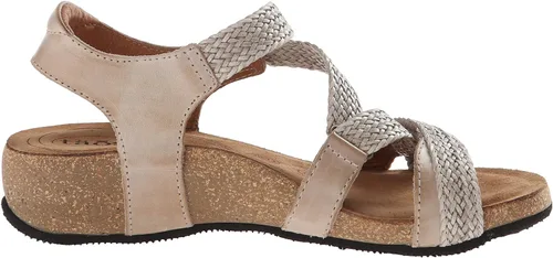 Vista 6 de Sandalias Taos Footwear para mujer, modelo Trulie de piel