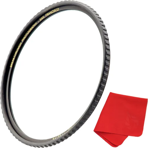Vista 5 de Filtro UV de 39 mm X4 para lentes de cámara - Filtro de protección UV para fotografía con paño para lente - MRC16, Schott B270, Nano Coatings