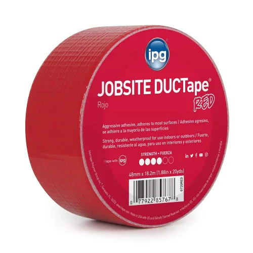 Vista 17 de IPG - JobSite DUCTape - Cinta adhesiva de color Negro