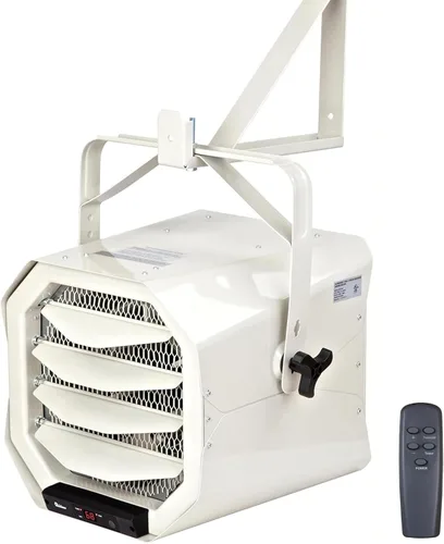 Vista 9 de Dr. Infrared Heater DR-966 Calentador Comercial de Garaje de Taller Cableado de 240 Voltios, 3000 Vatios / 6000 Vatios