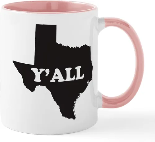 Vista 25 de CafePress Shalom, Y'all! Taza de café de cerámica de 11 oz (11.0 fl oz)