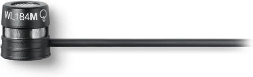 Vista 9 de Shure WL185M - Micrófono lavalier profesional de bajo perfil - Micrófono lavalier condensador cardioide con terminación TA4F, incluye funda, clip