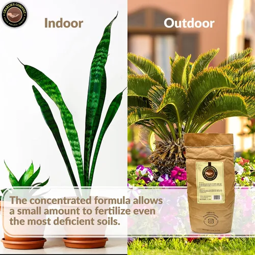 Vista 8 de Charlie's Vegan Compost – Jardinería orgánica concentrada vegana sin crueldad animal para plantas enmienda de suelo potenciador de suciedad