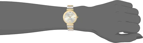 Vista 4 de Anne Klein - Reloj de pulsera para mujer con esfera de diamante auténtico