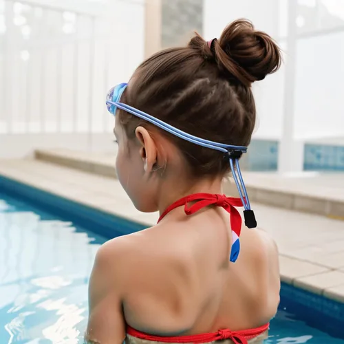 Vista 5 de Gafas de natación para niños, paquete de 2 gafas de natación de protección completa, sin fugas, antivaho para niños de 3 a 14 años
