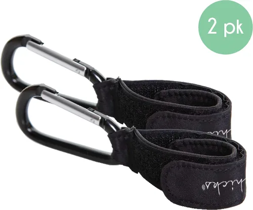 Vista 5 de Little Chicks - Mosquetón con clip para cochecito, para bolso y bolsa, paquete de 2, modelo CK095
