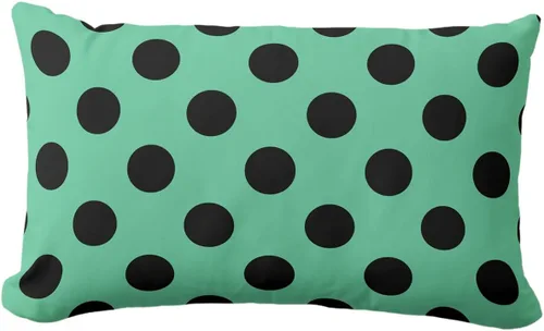 Vista 20 de Fundas de almohada de lunares negros sobre beige de 16 x 16 pulgadas, fundas de almohada decorativas rústicas y cuadradas para decoración del sofá