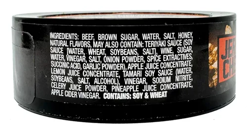 Vista 2 de Glenwood Teriyaki Beef Jerky Chew, carne seca rallada de carne seca de 0.32 onzas (paquete de 6)