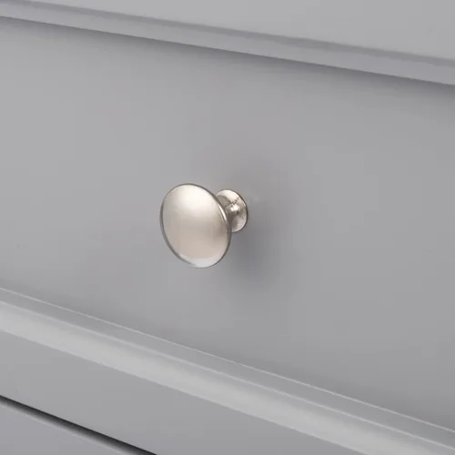 Vista 6 de Juego de 2 mesitas de noche, modernas mesas de noche de madera para dormitorios, mesa auxiliar de almacenamiento para sofá, mesa auxiliar de Gris