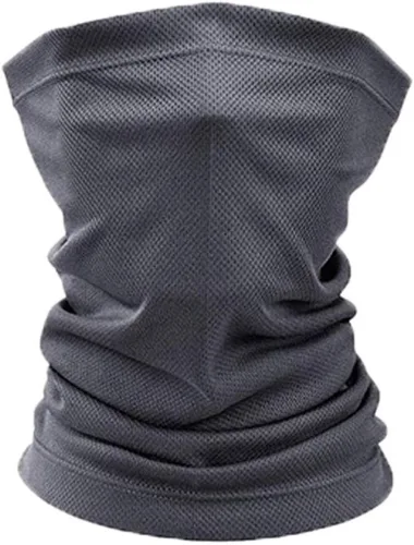 Vista 10 de YEKEYI Cubierta facial de verano con protección UV, bufanda para el cuello, bufanda mágica, protector solar, transpirable, protección contra el Negro