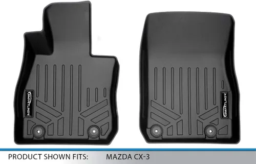 Vista 4 de MAXLINER - Juego de alfombrillas de primera fila para Mazda CX3 2016-2021