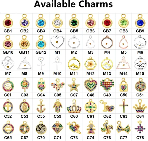 Vista 7 de Personalized Custom Name Initial Letters Hematite Beads Bracelets for Women Men Best Friend Y1533