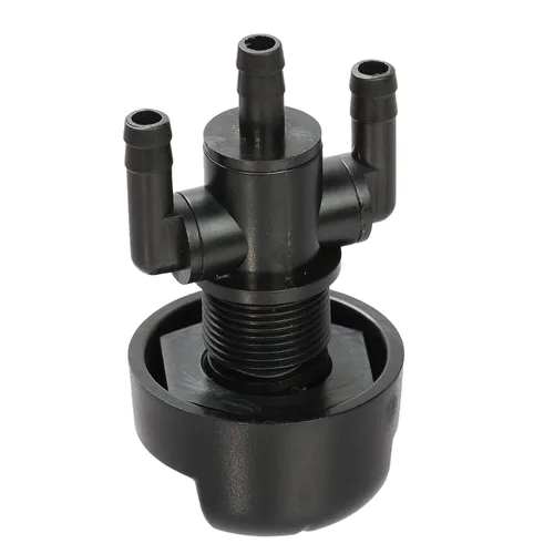 Vista 6 de HIFROM Válvula de cierre de combustible de 3 vías 7052154 con perilla de plástico de línea de combustible compatible con Polaris ATV Polaris ATV