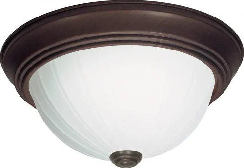 Vista 14 de Nuvo Lighting SF76-129 - Montaje empotrado de tres luces de transición en acabado blanco, 15.25 pulgadas