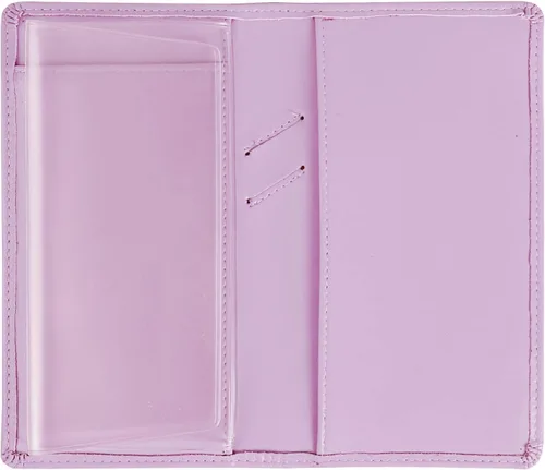 Vista 22 de Sanlykate Funda de libro de cheques de cuero para hombres y mujeres, estuche de libro de cheques con bloqueo RFID con tarjetero y divisor gratuito