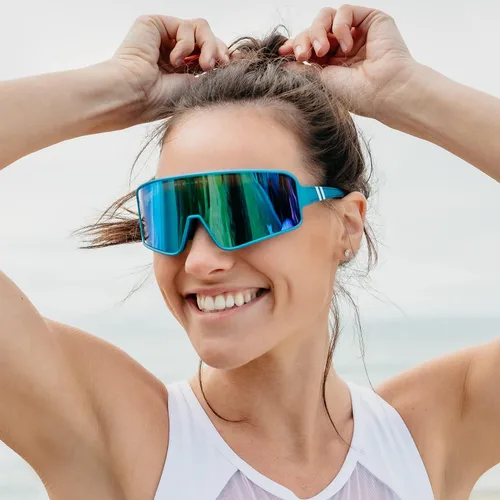 Vista 94 de Blenders Eyewear Eclipse X2 - Gafas de sol polarizadas - Lente envolvente - 100% protección UV - Para hombres y mujeres