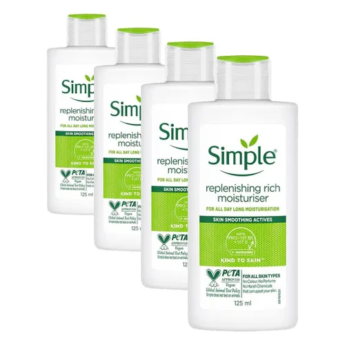 Vista 10 de Simple Hidratante rico reponedor, 4.2 fl oz por Simple