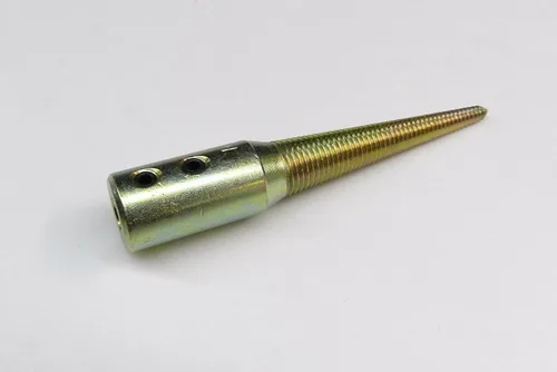 Vista 4 de Husillo cónico 1/4 "agujero de eje cónico roscado derecho amoladora-amortiguador-motor (E 3)