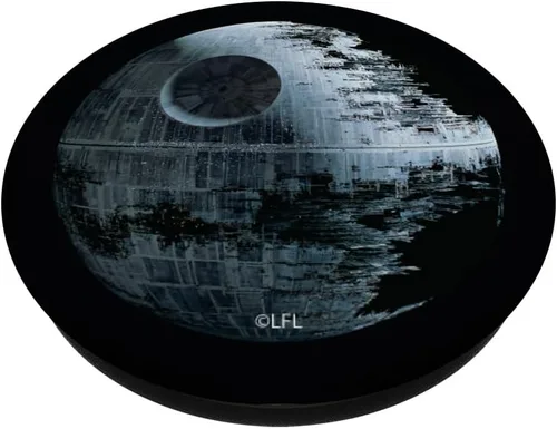 Vista 2 de Star Wars Death Star II PopSockets PopSockets PopGrip: agarre intercambiable para teléfonos y tabletas