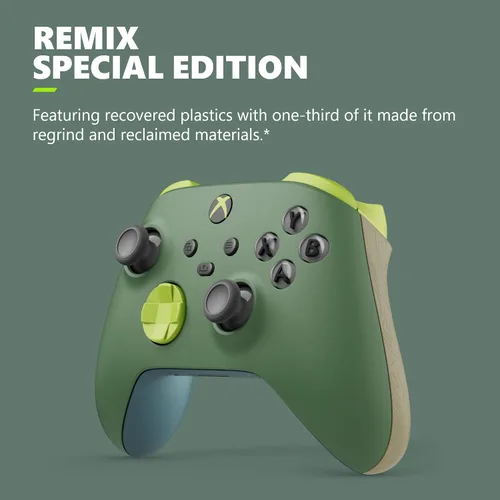 Vista 2 de Xbox Special Edition Wireless Controller Remix (Includes Xbox Rechargeable Battery Pack)