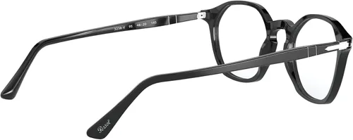 Vista 9 de Persol PO3238V - Marcos redondos para gafas graduadas, Negro (blackDemo Lens)