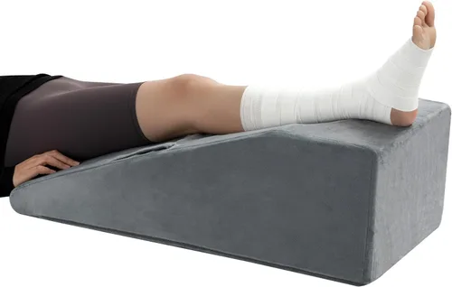 Vista 9 de Ganondorf Almohada de elevación de piernas, almohada de cuña ajustable de espuma de alta calidad que alivia el dolor articular después